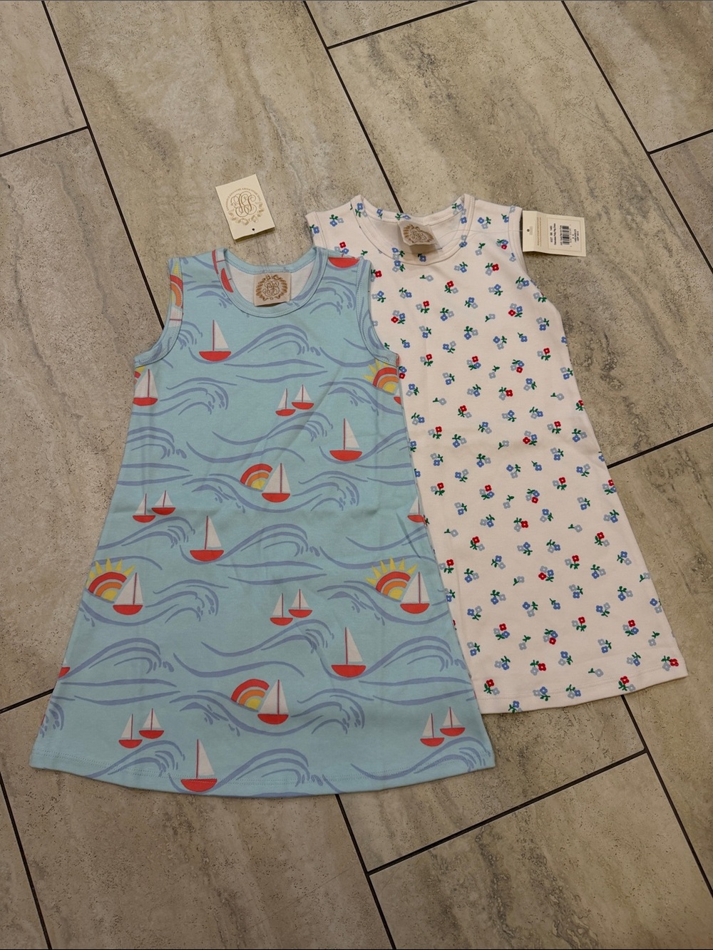 The Beaufort Bonnet Company Girls' Polly Play Dress Set